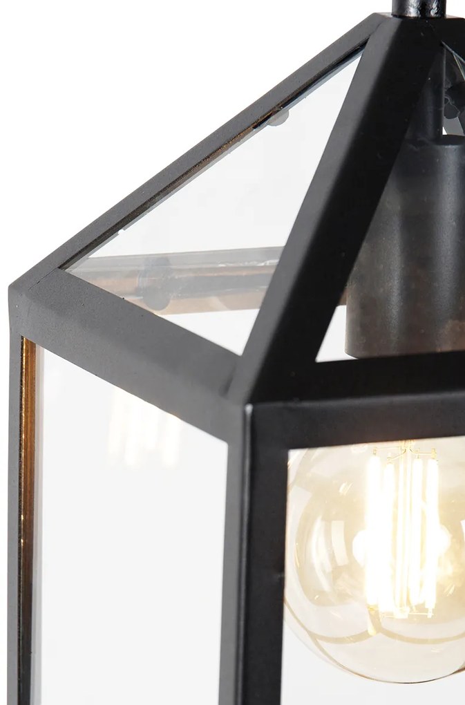 Okos kültéri függőlámpa fekete IP23 Wifi G95 - Amsterdam