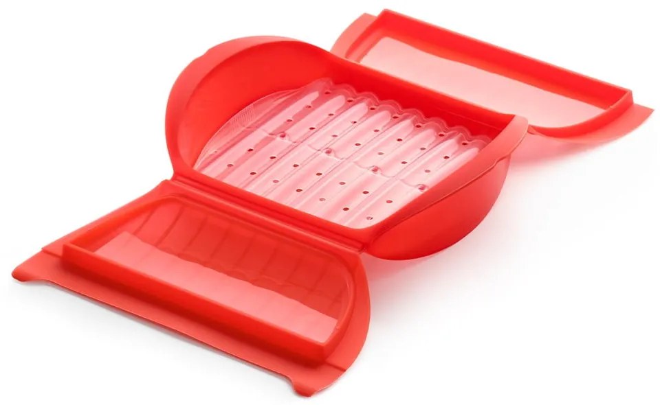 Szilikon párolóedény – Lékué