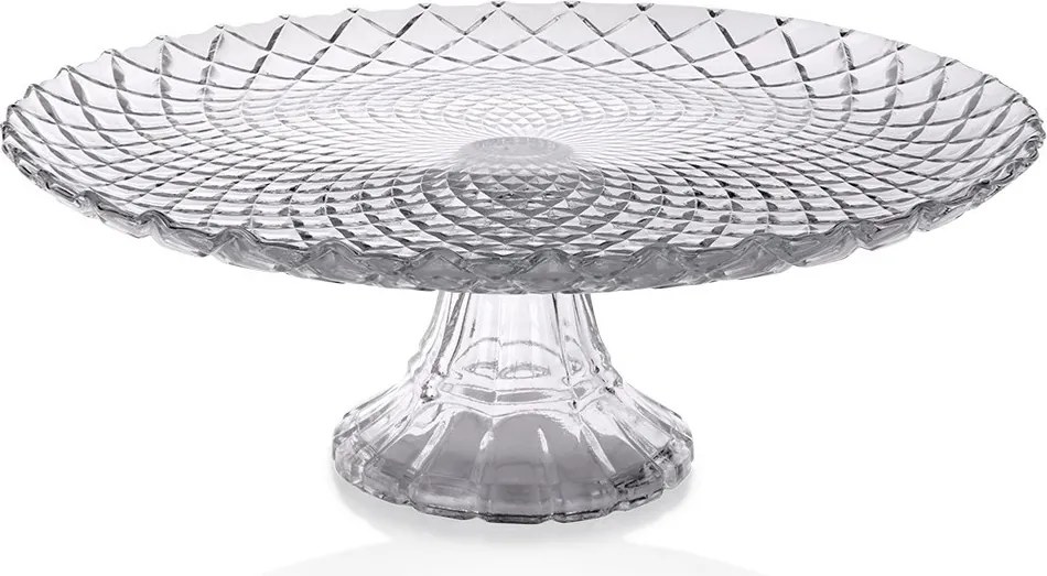 Patera Üveg tortatartó sütemény desszertek muffin snack kristály