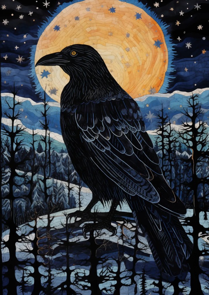 Poszter 59,4x84,1cm Hollófogó