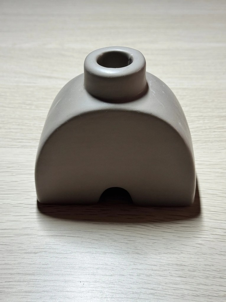 Kerámia gyertyatartó asztali Action 12,5 cm 10,5 cm