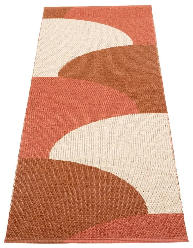 Téglavörös kültéri-beltéri futószőnyeg 70x180 cm Hill Brick Rust – Pappelina