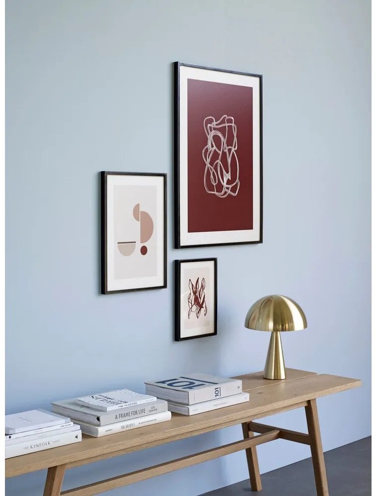 Világosbarna pad Ground – Hübsch