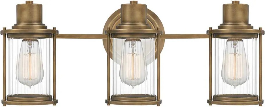 Quoizel Riggs QZ-RIGGS3-BATH-WS Fali lámpa 3x40W/E27 IP44