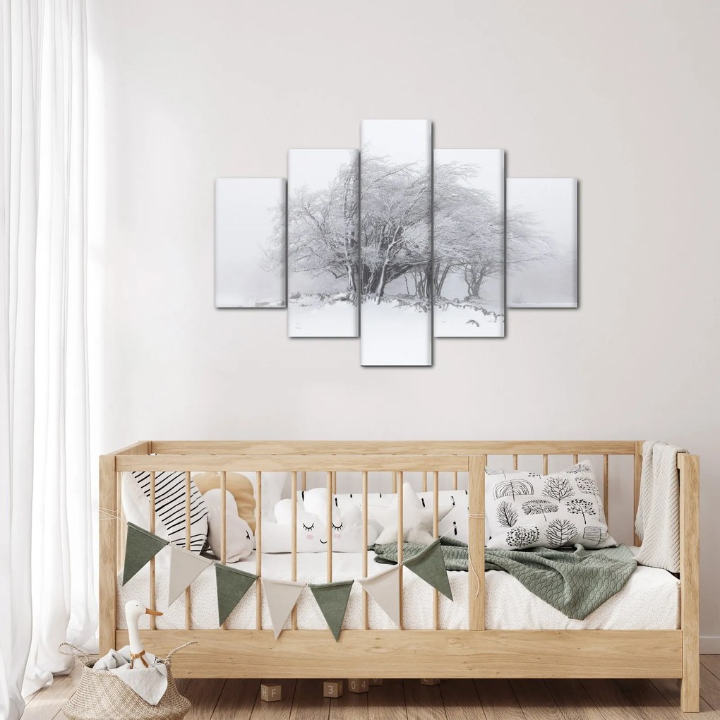 Kép - fehér tél (150x105 cm)