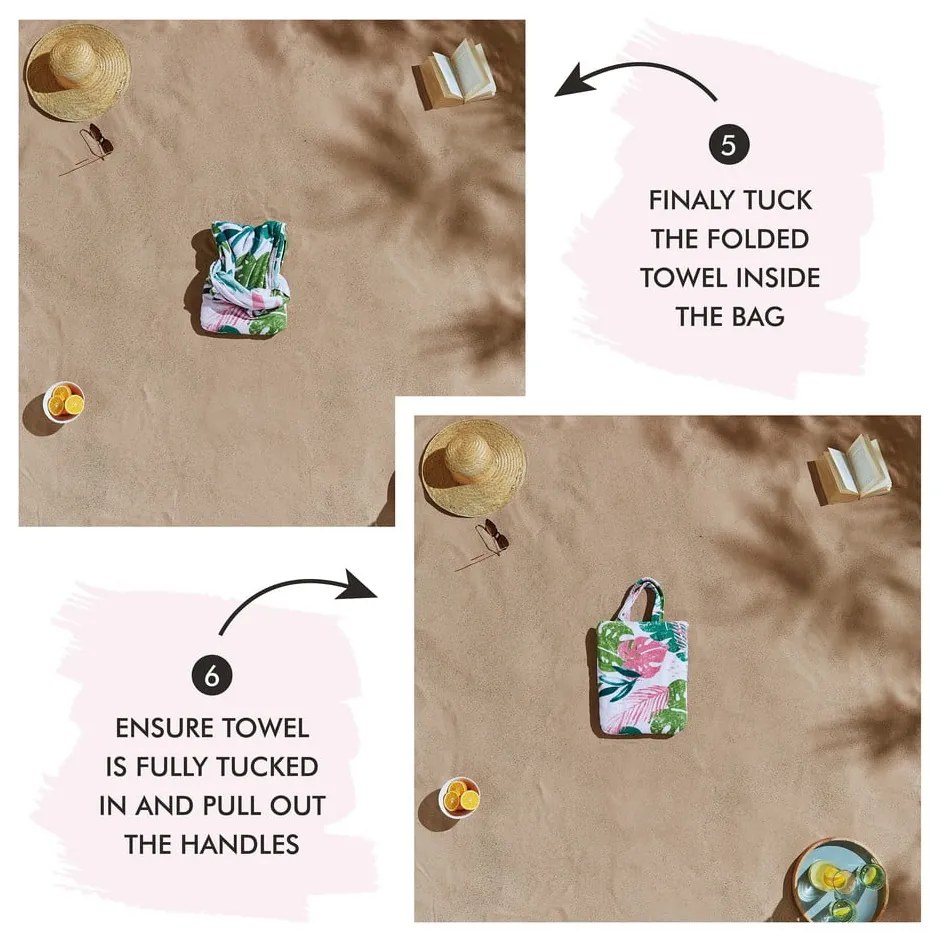 Strandtörölköző 150x75 cm Tropical Palm – Catherine Lansfield