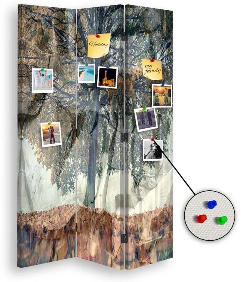 Gario Paraván Titokzatos fa Méret: 180 x 170 cm, Kivitelezés: Klasszikus paraván