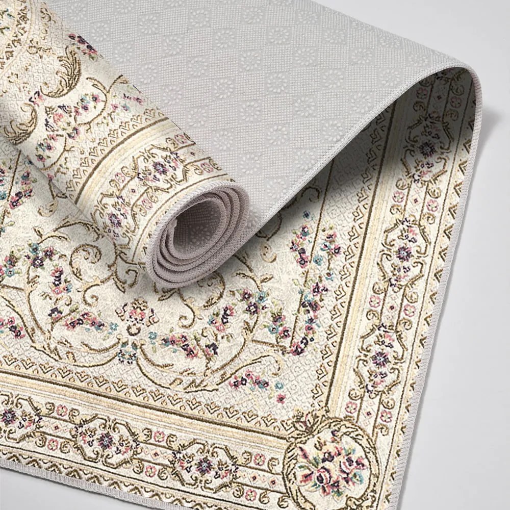 Barna-bézs fürdőszobai kilépő szett 2 db-os 60x100 cm – Foutastic