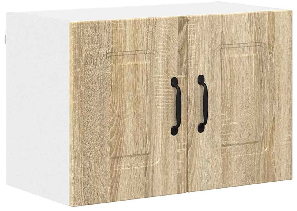 Fali konyhaszekrény 2 pcs Sonoma tölgy 60 x 31 x 40 cm Faanyag