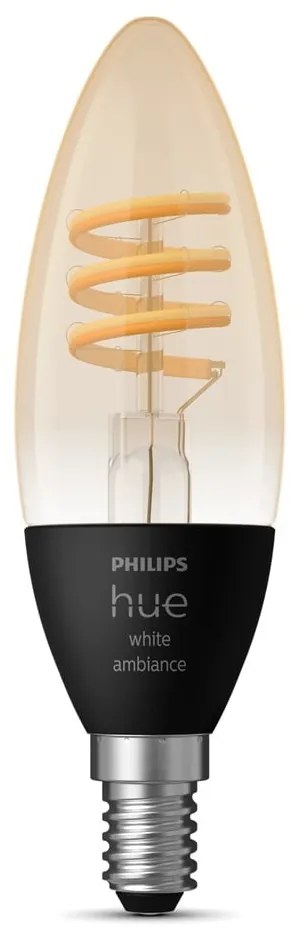Szálas okos izzó E14, 5 W White ambiance – Philips Hue
