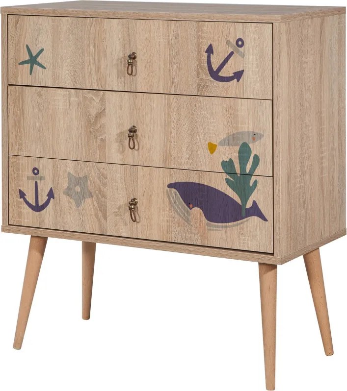City komód, 80 cm – TR869VEL3465