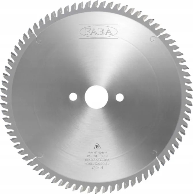 Faba Hm Fűrész Alumínium/pvc 350x30x108Z 5°poz.