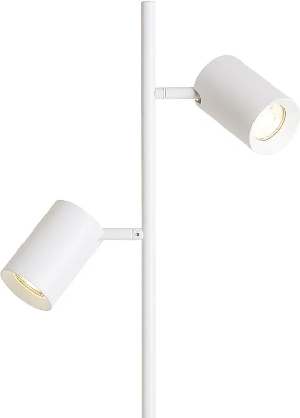 RENDL FLYNN II stojanová bílá 230V LED GU10 2x9W