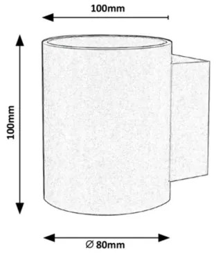 Rabalux 7021 - Fali lámpa KAUNAS 1xG9/10W/230V fehér