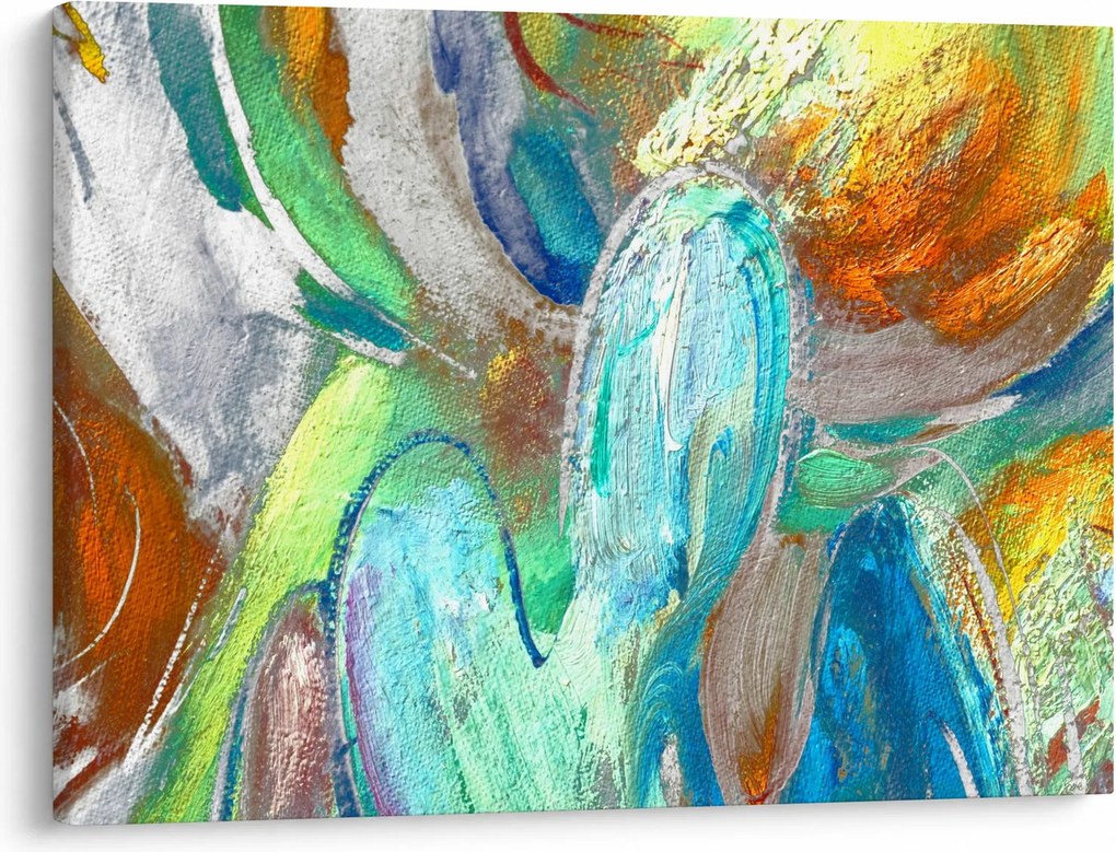 Kép - Színes absztrakció (70x50 cm)