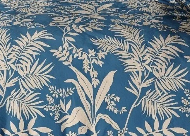Krepp pamut ágynemű Homa TORRY BLUE 2 részes 140x200 cm