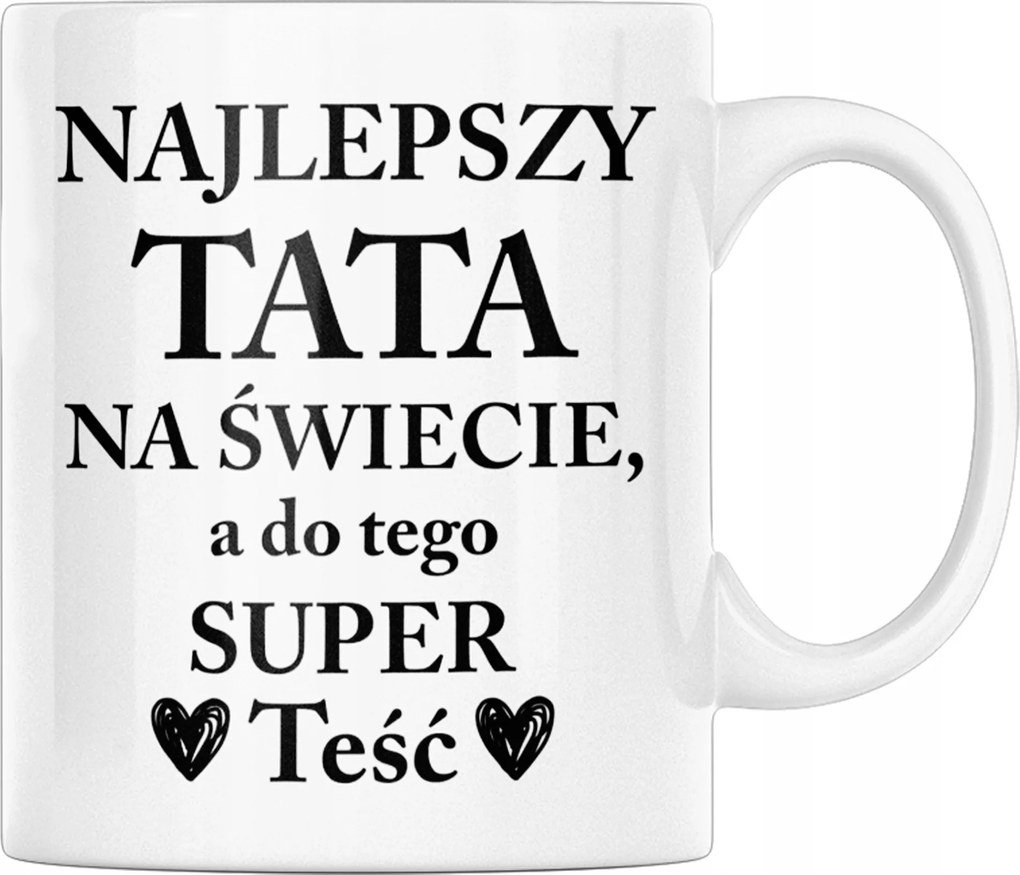 Bögre Legjobb Apa És Szuper Após Ajándék 330ml Csomagolás