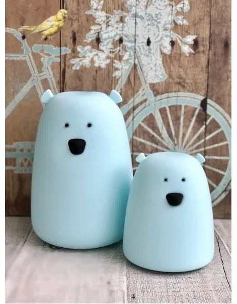 LED RGB gyerek érintős lámpa BEAR LED/0,8W/5V fehér + USB