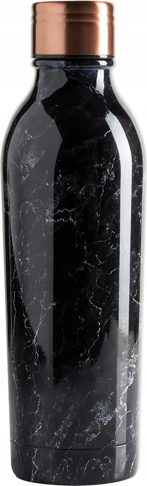 Root7 Thermo palack Black Marble 750ml fekete