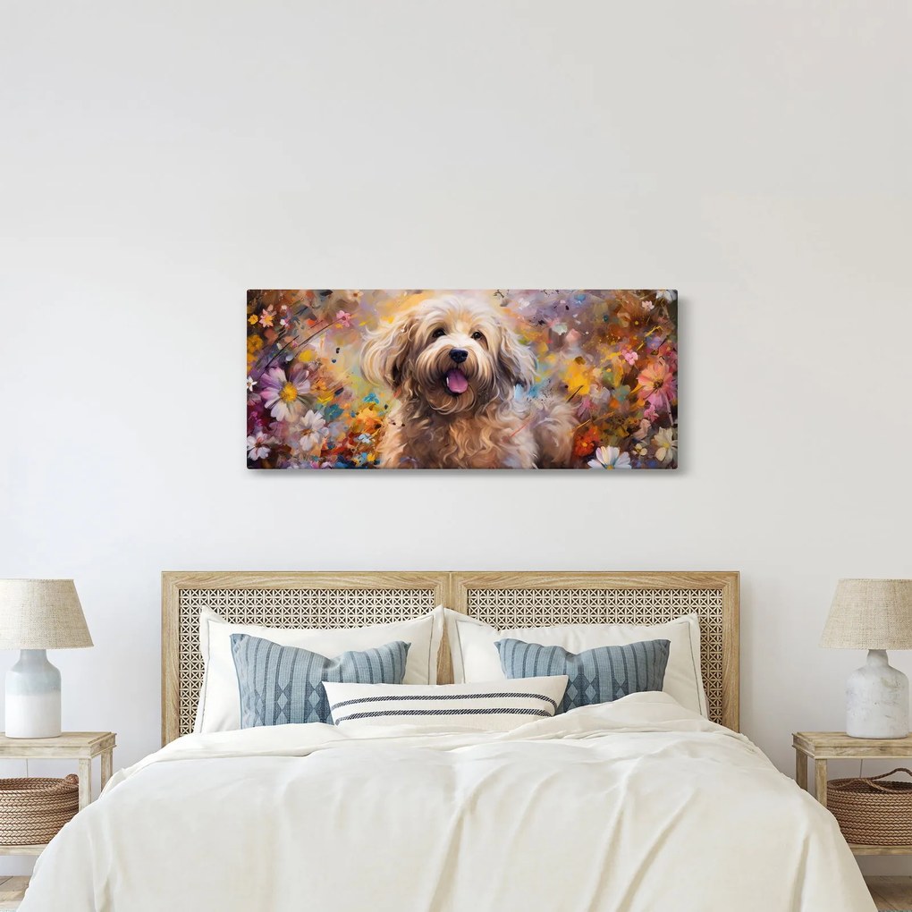 Kép - Happy Dog II. (120x50 cm)
