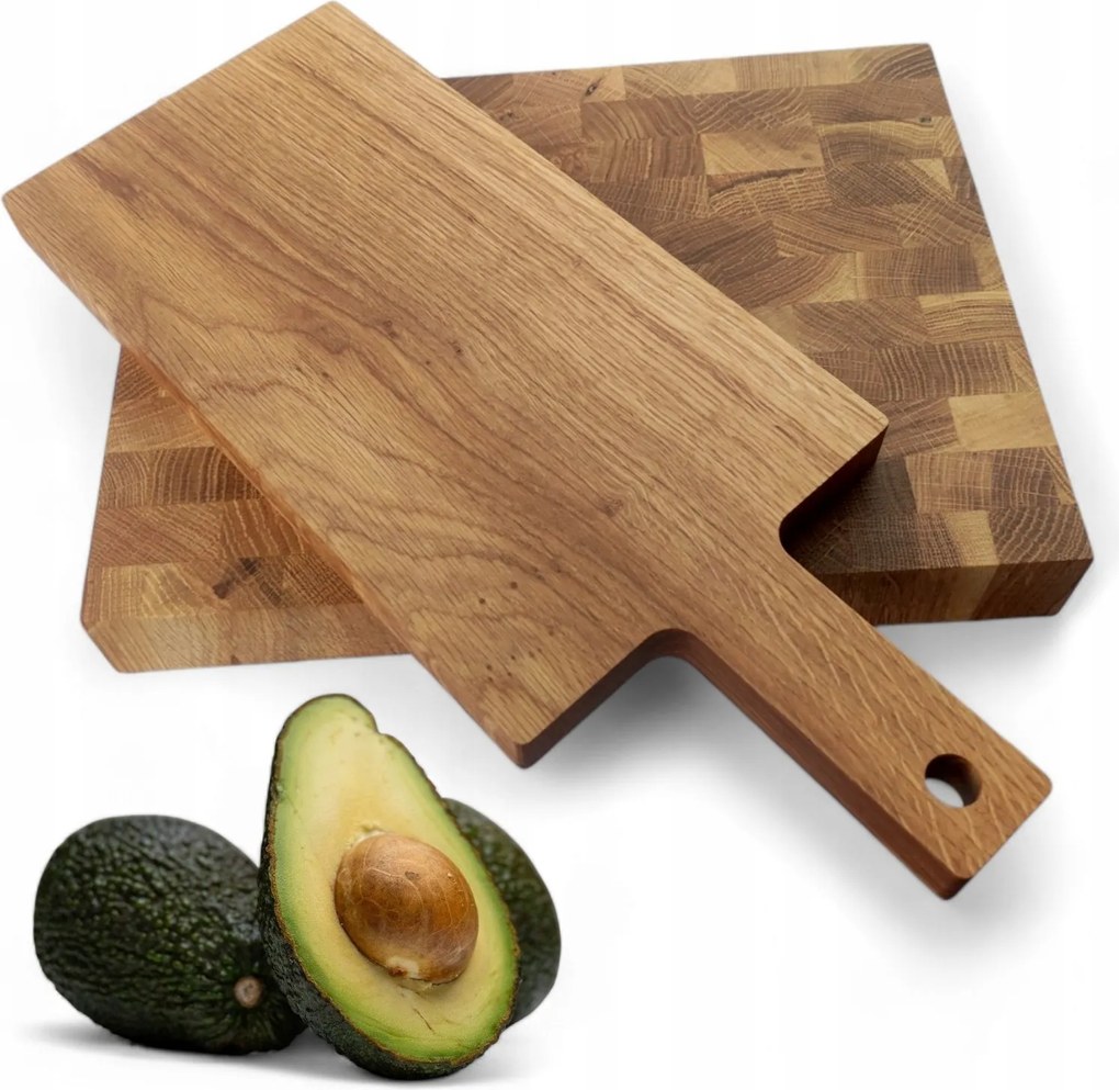 Vágódeszka Készlet vágódeszka szett *prémium Minőségű Tölgy