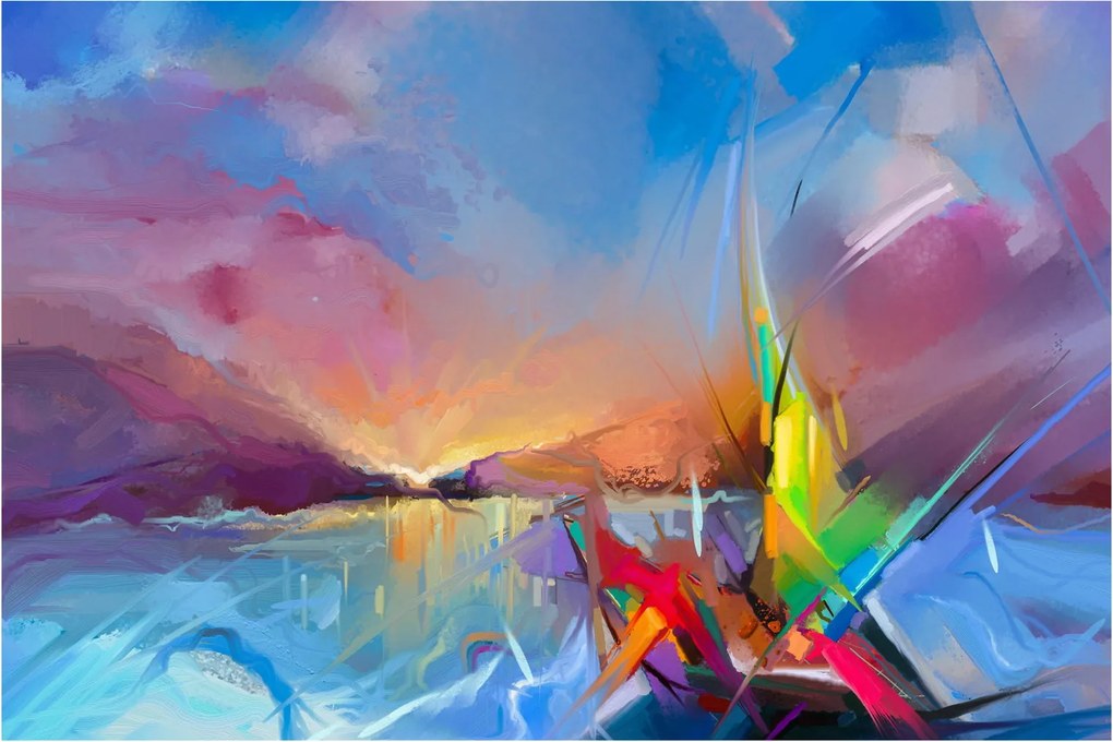 Kép - Naplemente (90x60 cm)