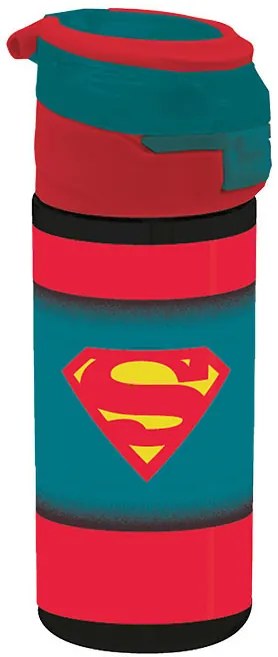 Superman Red műanyag szívószálas kulacs 532 ml