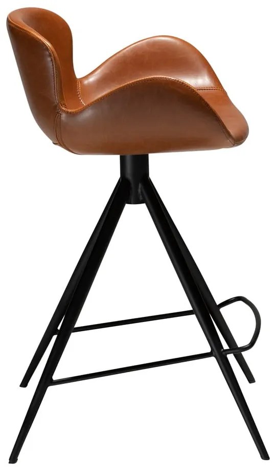 Gaia konyakbarna műbőr bárszék, magasság 87 cm - DAN–FORM Denmark