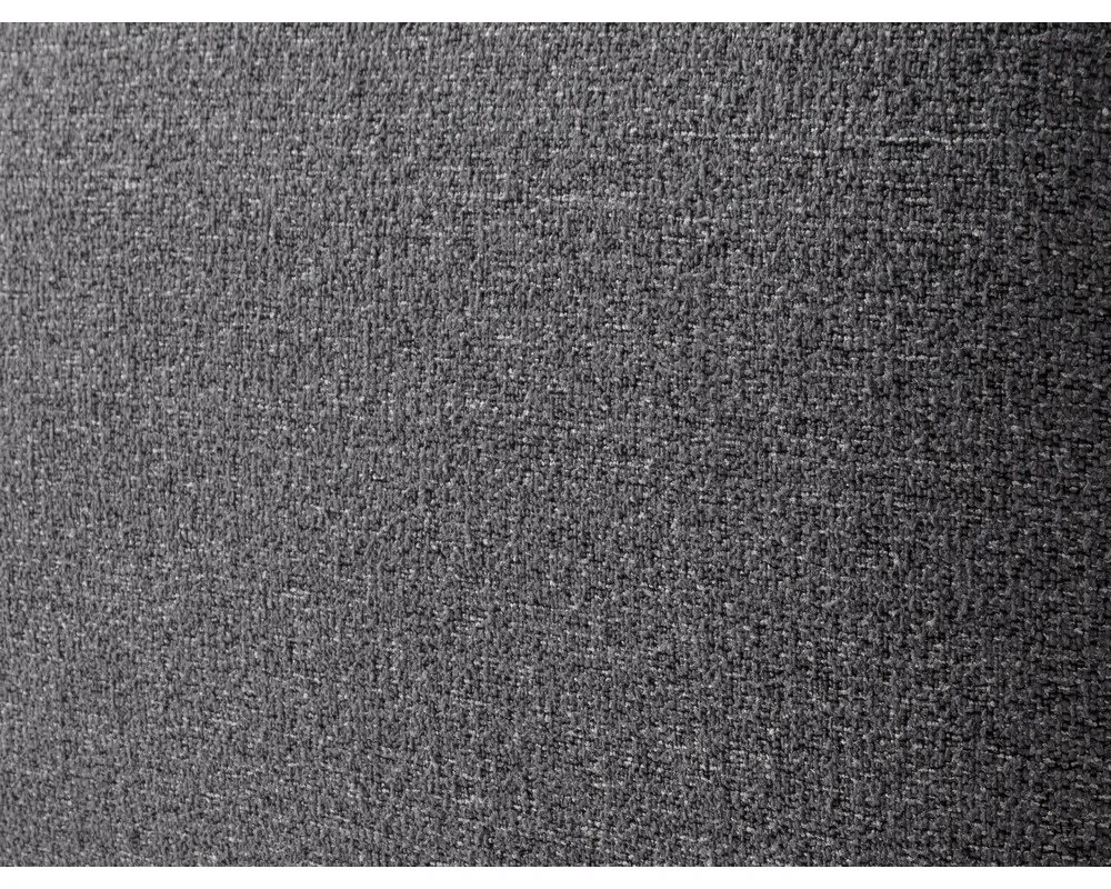 Antracitszürke kárpitozott franciaágy ágyrács nélkül 180x200 cm Primo – Meise Möbel