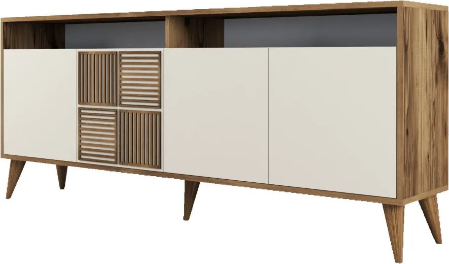 Milan - Walnut, Cream