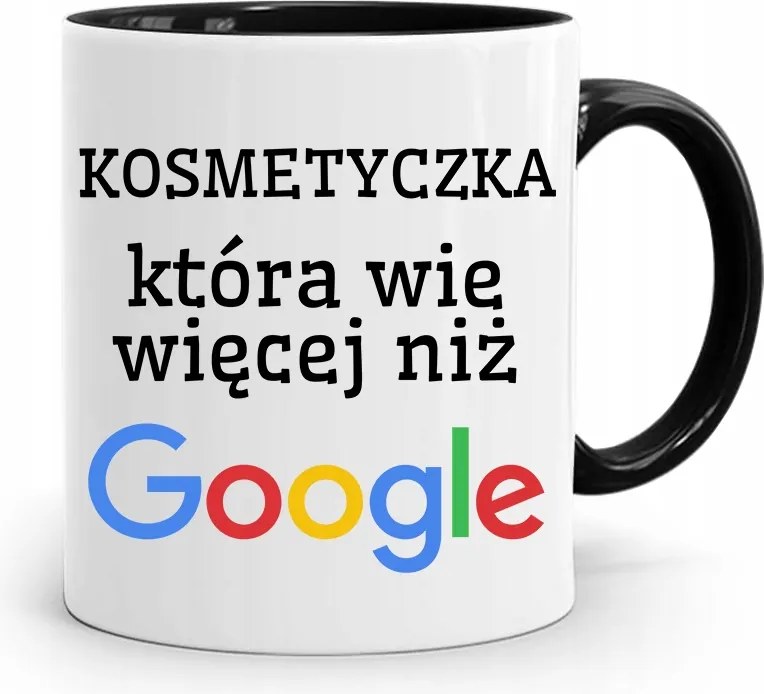 Fekete Bögre Kozmetikusnak Többet Tud, Mint A Google fényképes nyomattal