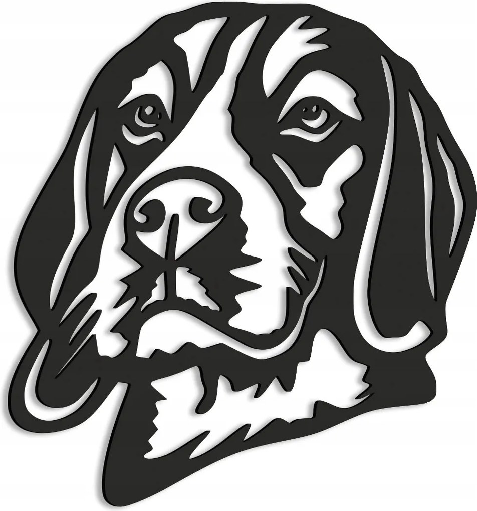 Fa kép 3D Kutya Fajták Beagle Fali dekoráció Ajándék