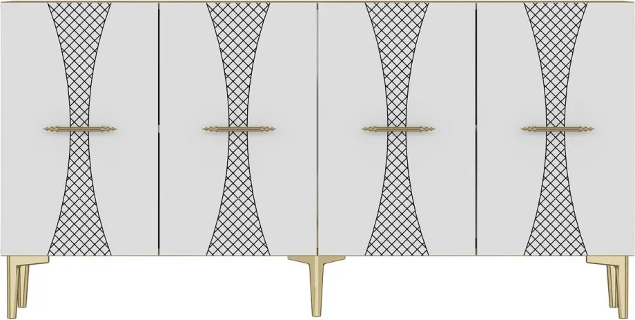 Slim 150 - Sapphire Oak, White, Gold