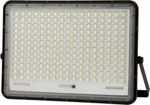 LED Kültéri napelemes reflektor LED/30W/3,2V 4000K fekete + + távirányító
