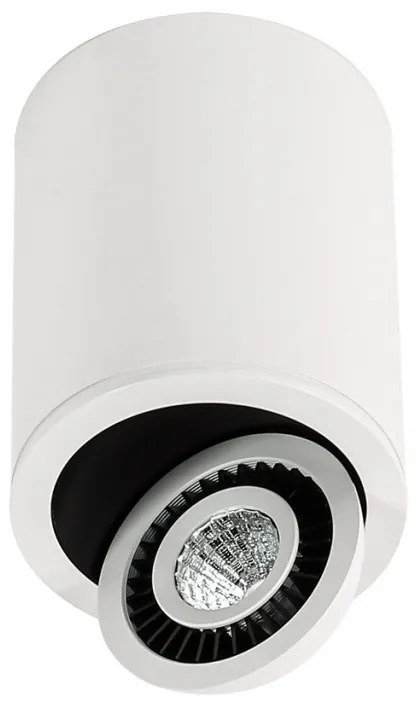 ITALUX SLC7390-7W-3000K SUBBA Hengeres Mennyezeti Lámpa Fehér, Fekete LED IP20