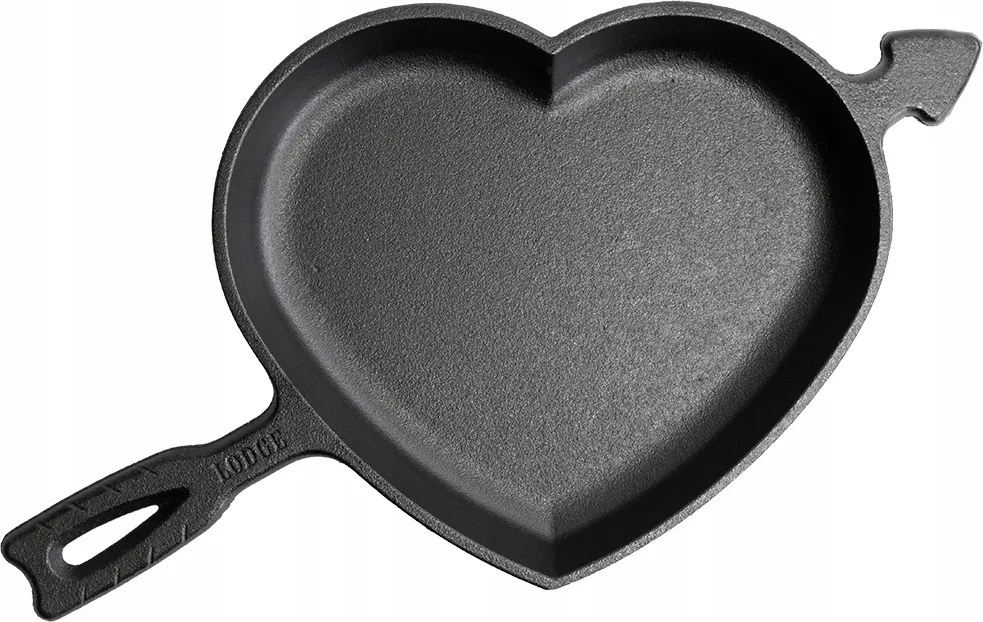 Öntöttvas serpenyő Szív Lodge