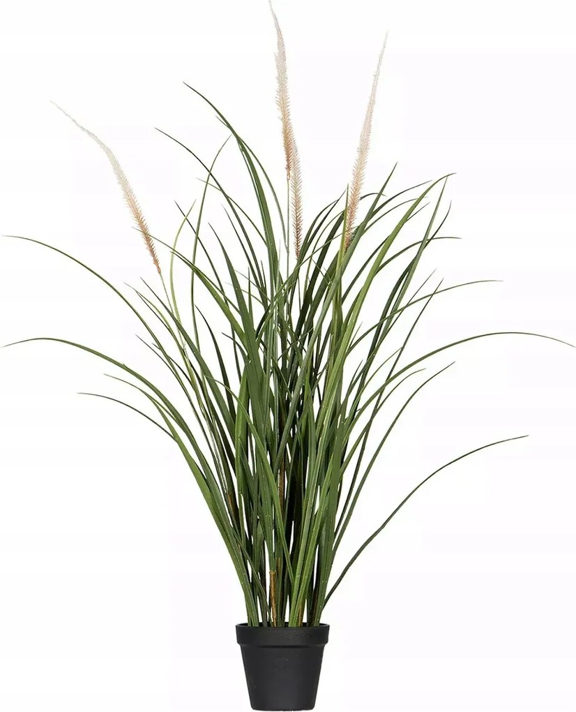 Műfű Dekoráció Cserépben Nagy 100cm magas erkély terasz otthonra