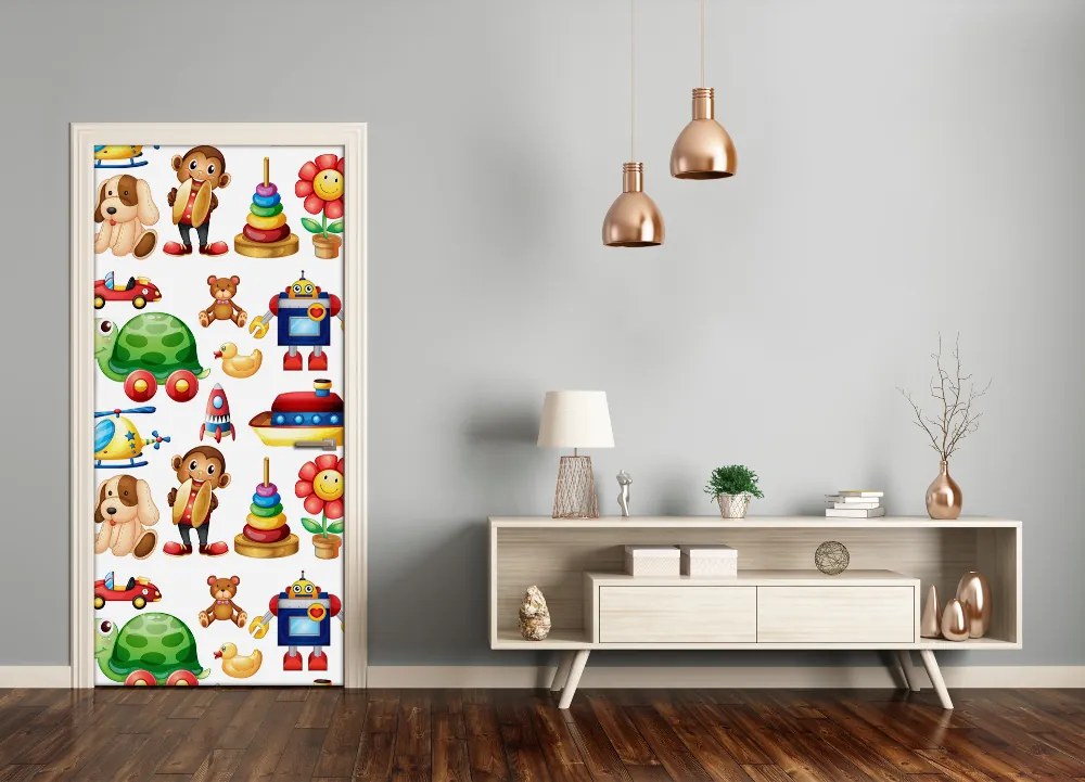 Ajtómatrica Játékok 75x205 cm