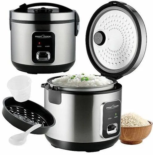 ProfiCook RK 1285 rizsfőző és gőzfőző 2in1