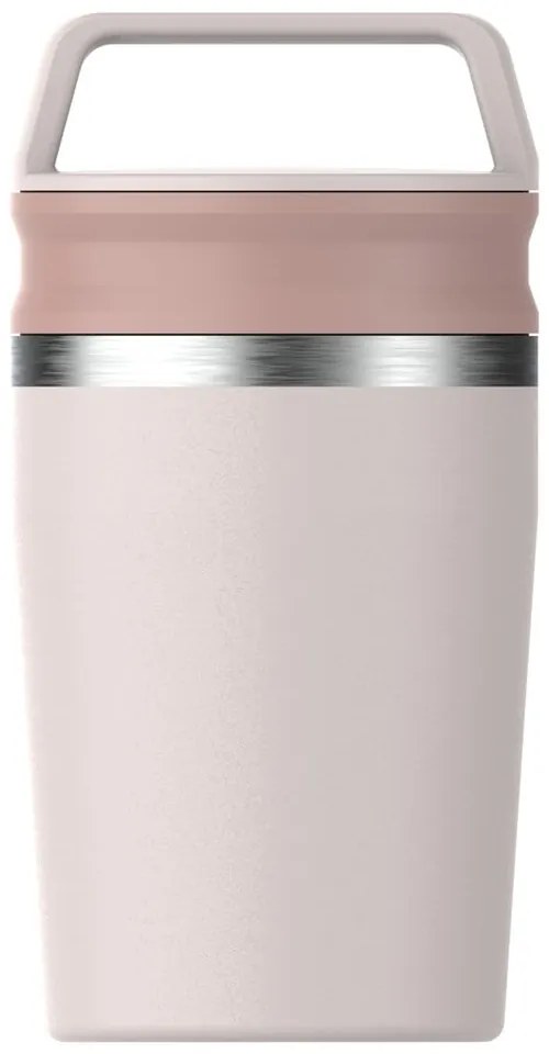 Világos rózsaszín rozsdamentes acél termobögre 230 ml Café-To-Go Travel Mug Rose Quartz – Stanley