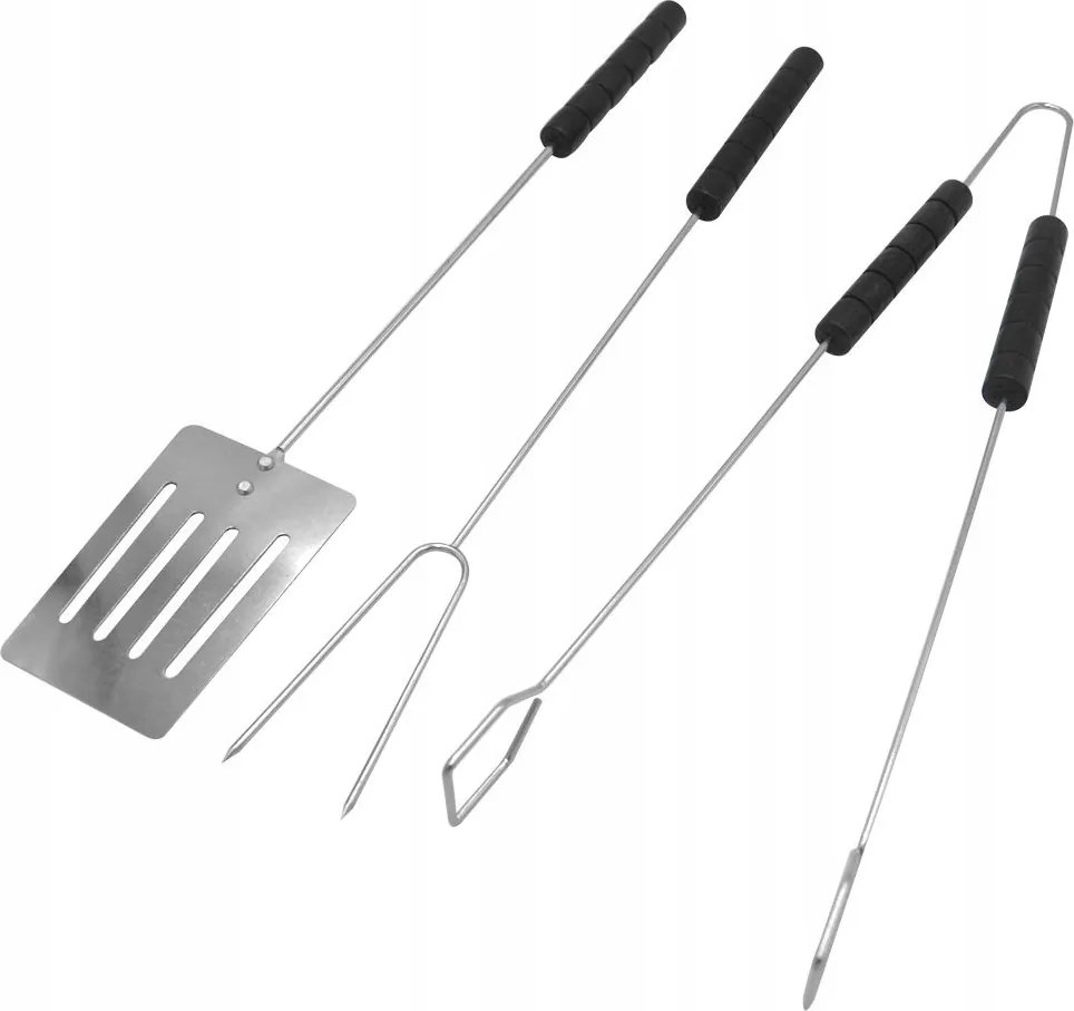 Grill szett tartozékok eszközök fogó 3 db-os