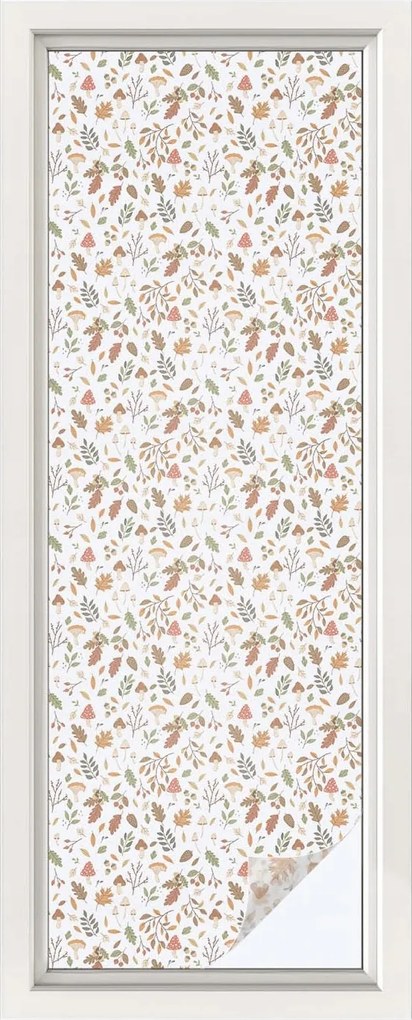 Tejfólia Ablaküvegekhez Öntapadós Adatvédelem Őszi minták 50x146