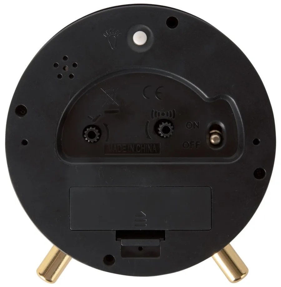 Ébresztőóra ø 11 cm Gold Disc – Karlsson