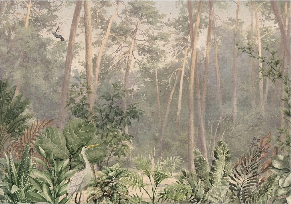 Divatos 3D Fali Tapéta Természetes harmónia 208x146 Ragasztóval