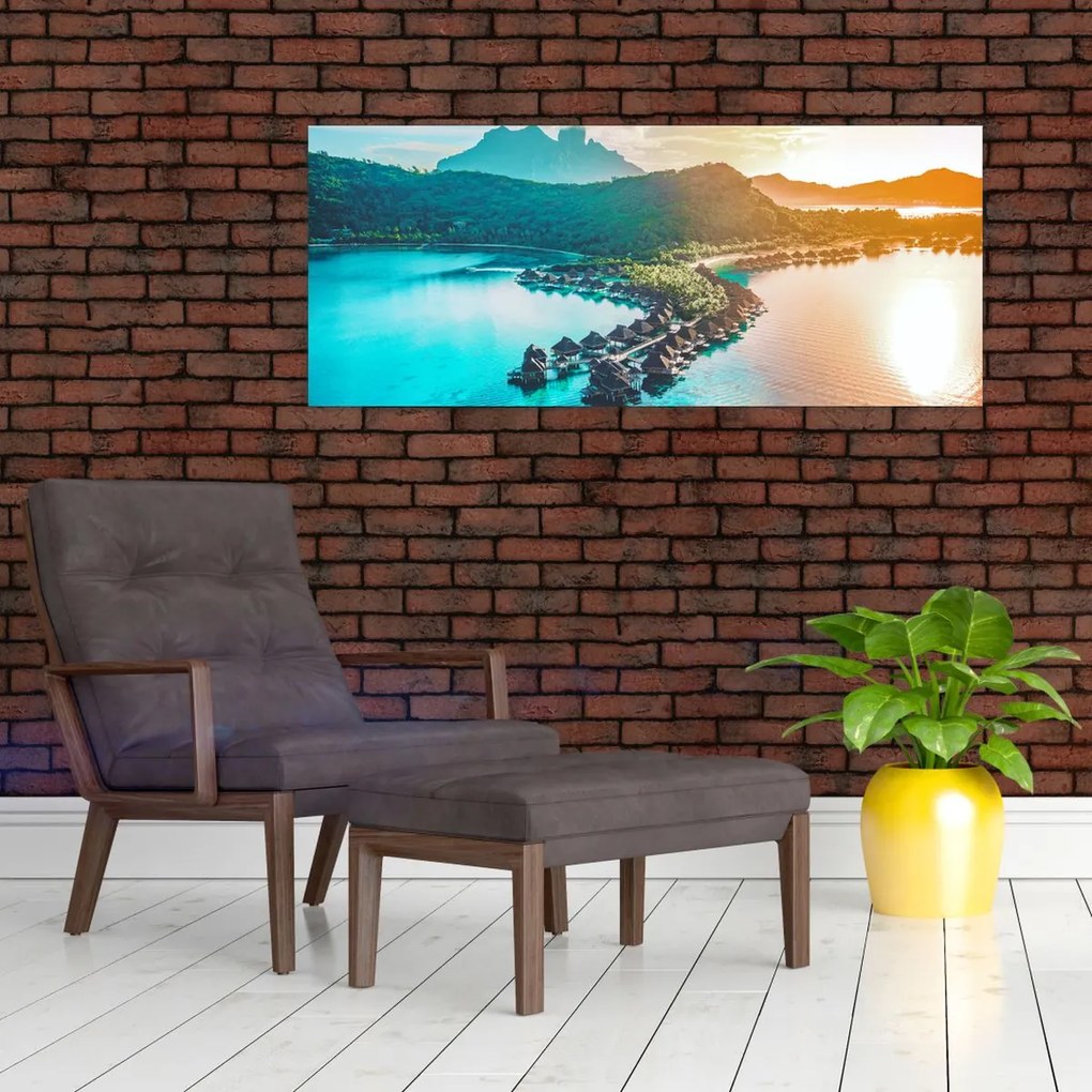 Kép - Bora Bora (120x50 cm)