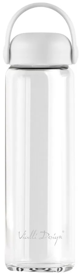 Fehér üveg ivópalack 540 ml Fuori – Vialli Design