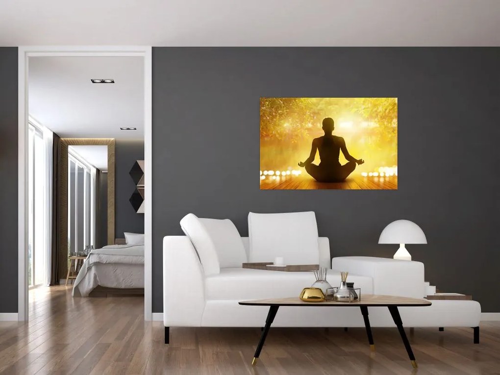 Kép - Meditáció (90x60 cm)