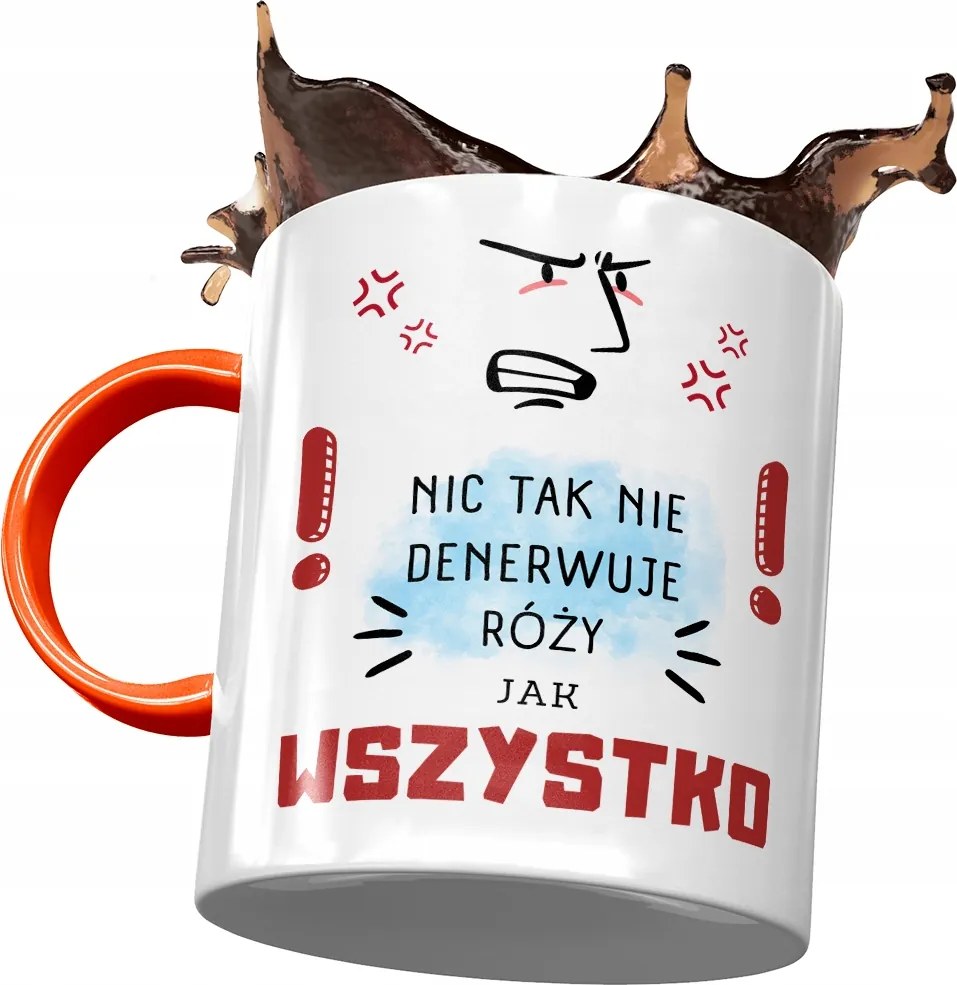 Narancssárga Bögre Rózsa Barátnő Feleség Nyomtatott Fotóval