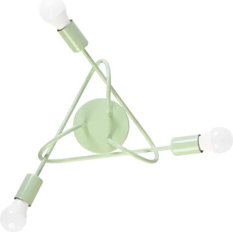 Felületre szerelhető csillár OXFORD 3xE27/15W/230V zöld