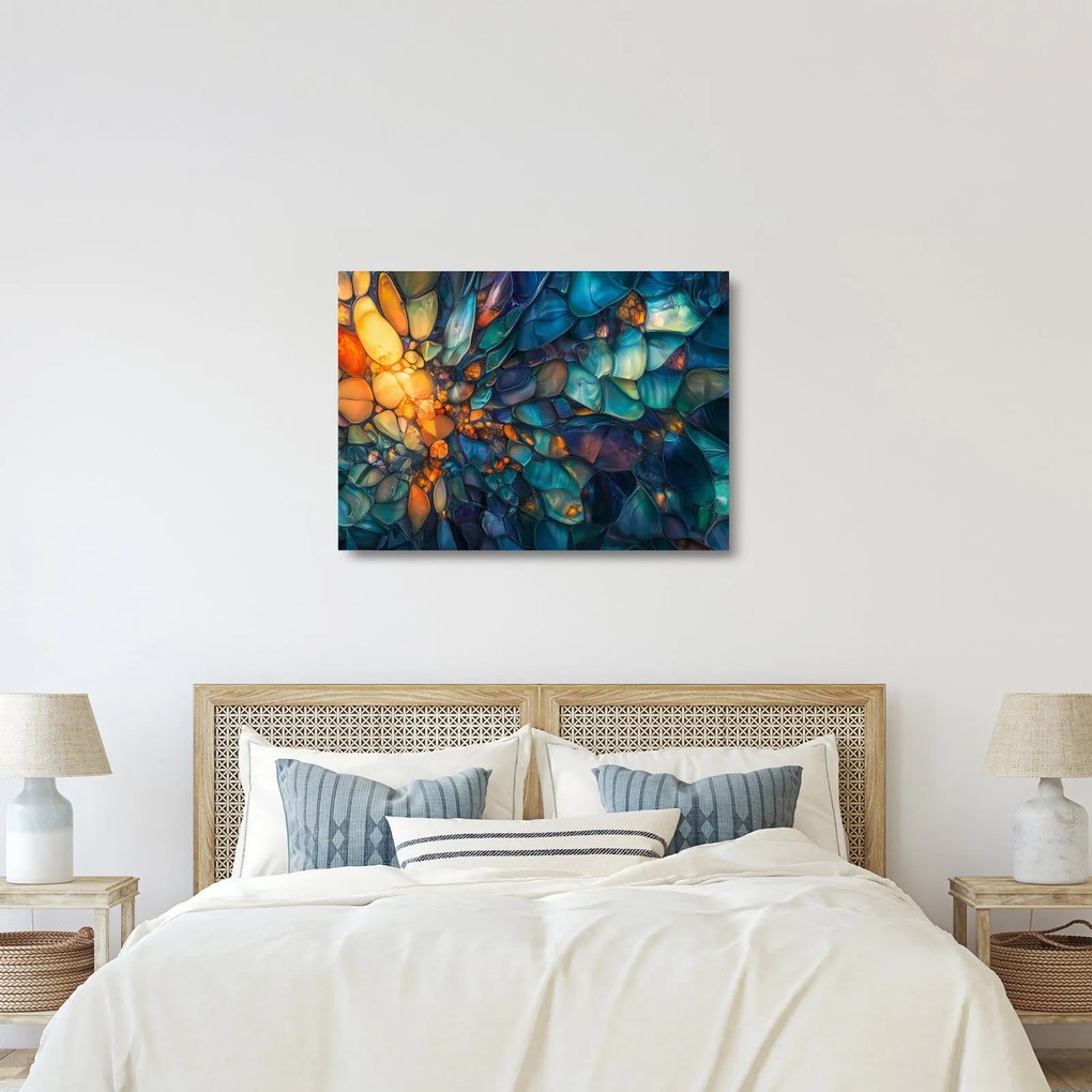 Üveg kép - Üvegmozaik (70x50 cm)
